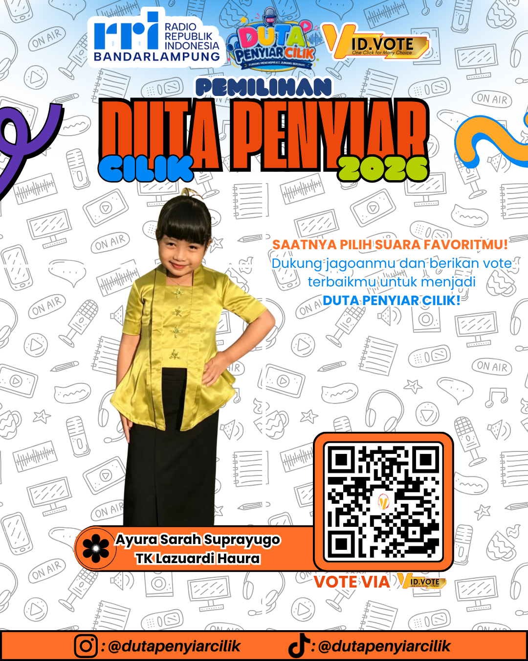 Poster acara 