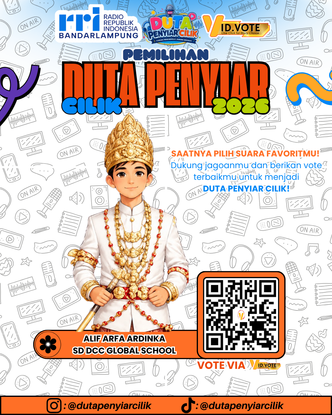 Poster acara 