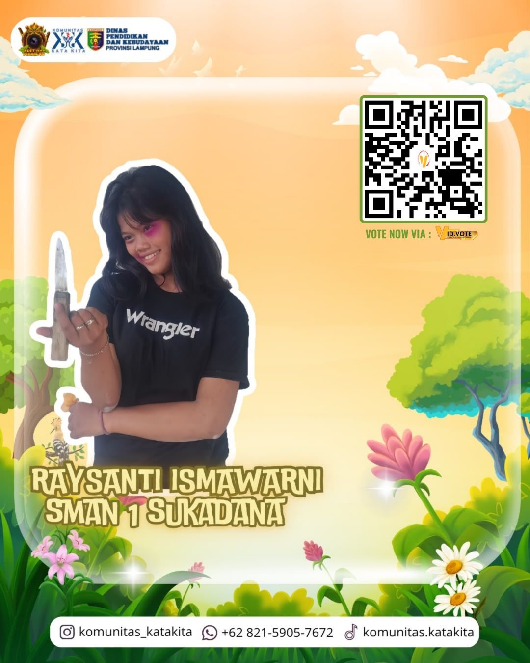 Poster acara 