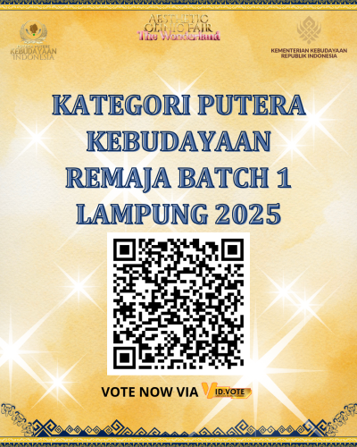 KATEGORI PUTERA KEBUDAYAAN REMAJA FAVORITE LAMPUNG 2025