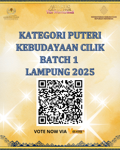 KATEGORI PUTERI KEBUDAYAAN CILIK LAMPUNG FAVORITE 2025