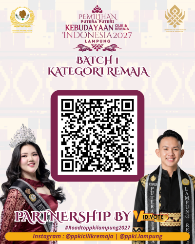 Kategori Remaja Putera & Puteri Kebudayaan Lampung 2027