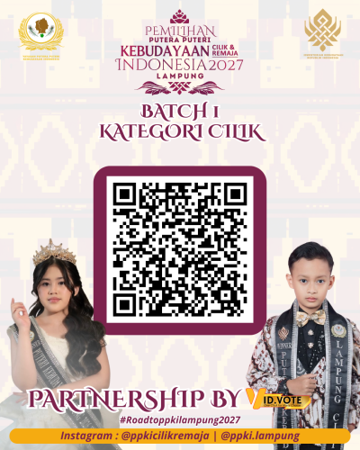 Kategori Cilik Putera & Puteri Kebudayaan Lampung 2027